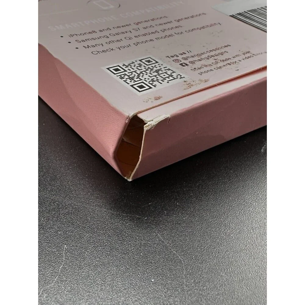 Hang‎ Accessories Ultra Slim Wireless Charging Pad New Box Damage iPhone Android
